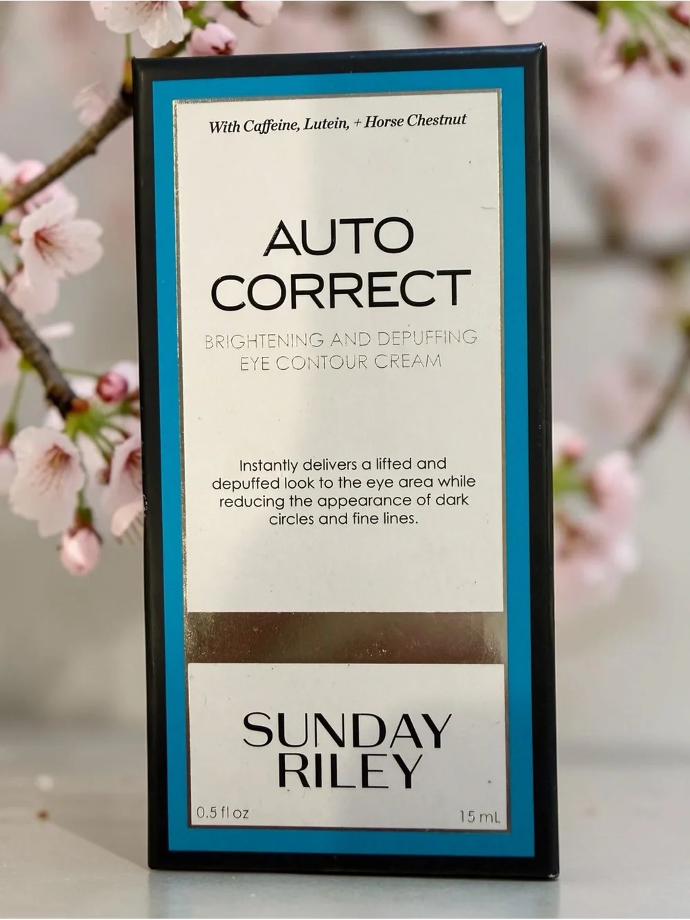 Sunday Riley Auto Correct Contour Cream … 0.5fl oz/15ml New With Box